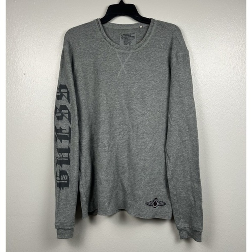 GUESS Men's Long Sleeve Sweatshirt XL Streetwear Grunge Jesse Pinkman